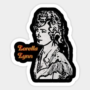 Loretta Lynn, songwriter Sticker